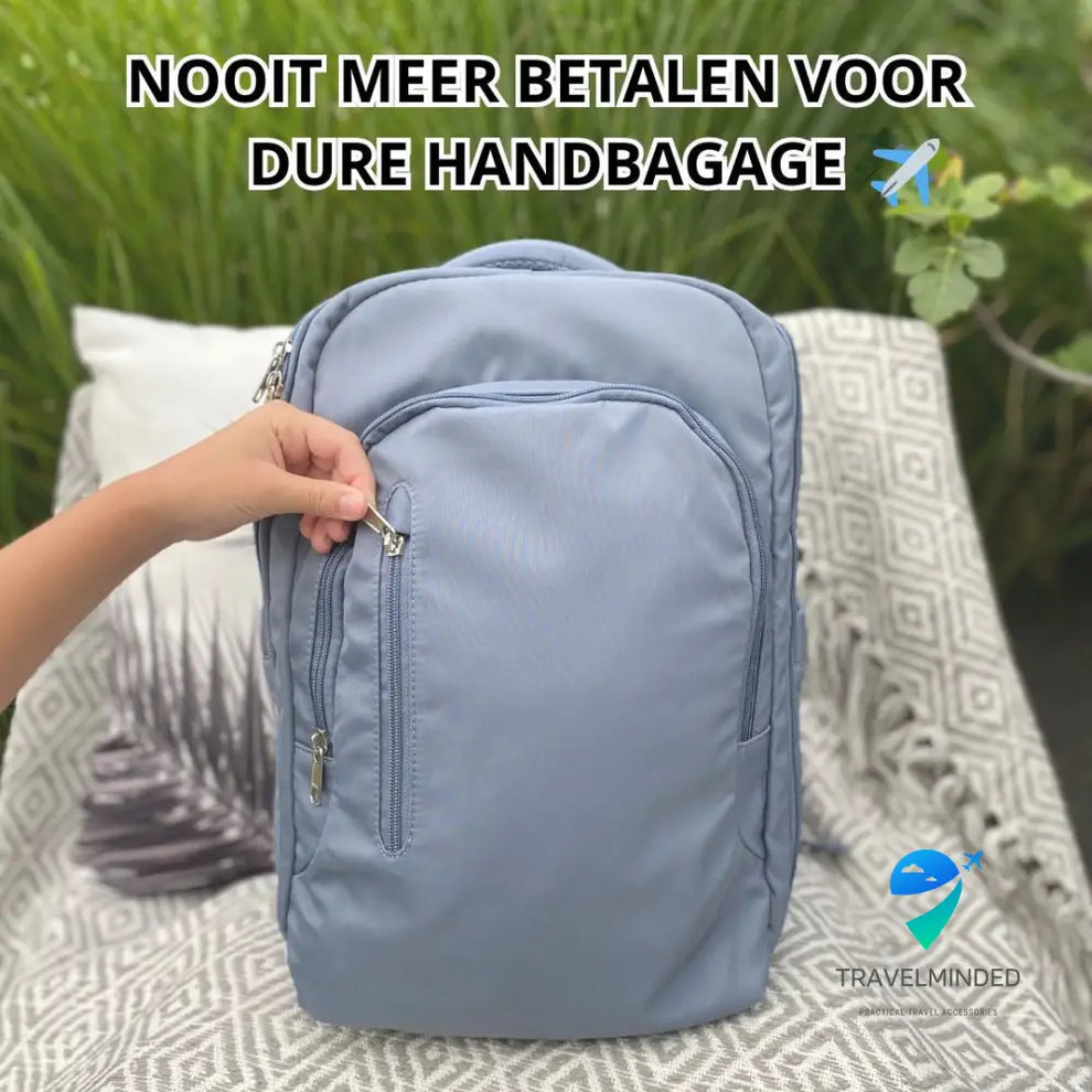 The perfect backpack for the cabin of Ryanair, Easyjet and other low cost carriers!