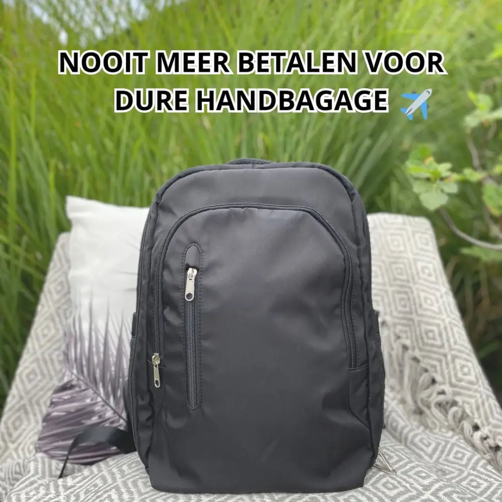 The perfect backpack for the cabin of Ryanair, Easyjet and other low cost carriers!