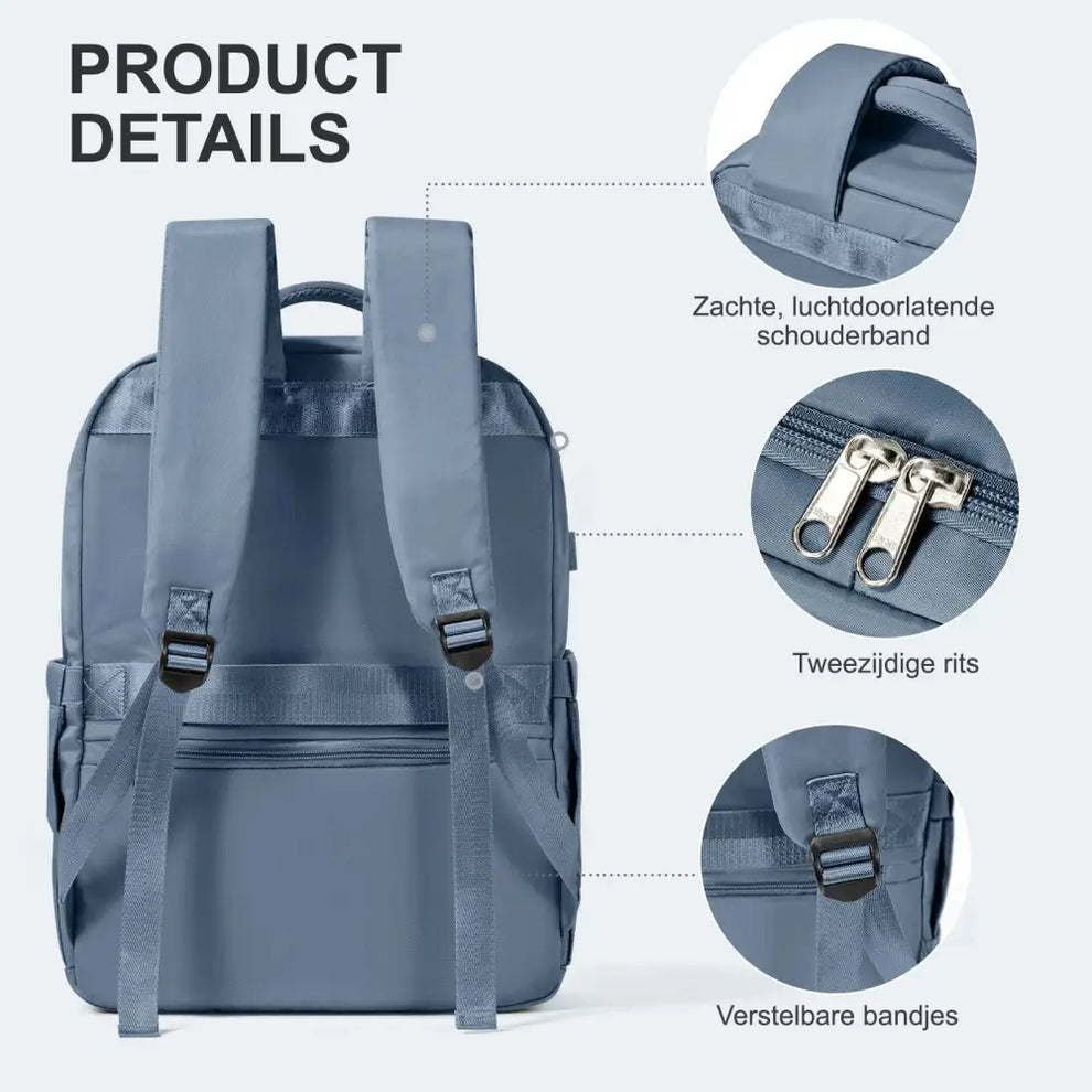 The perfect backpack for the cabin of Ryanair, Easyjet and other low cost carriers!