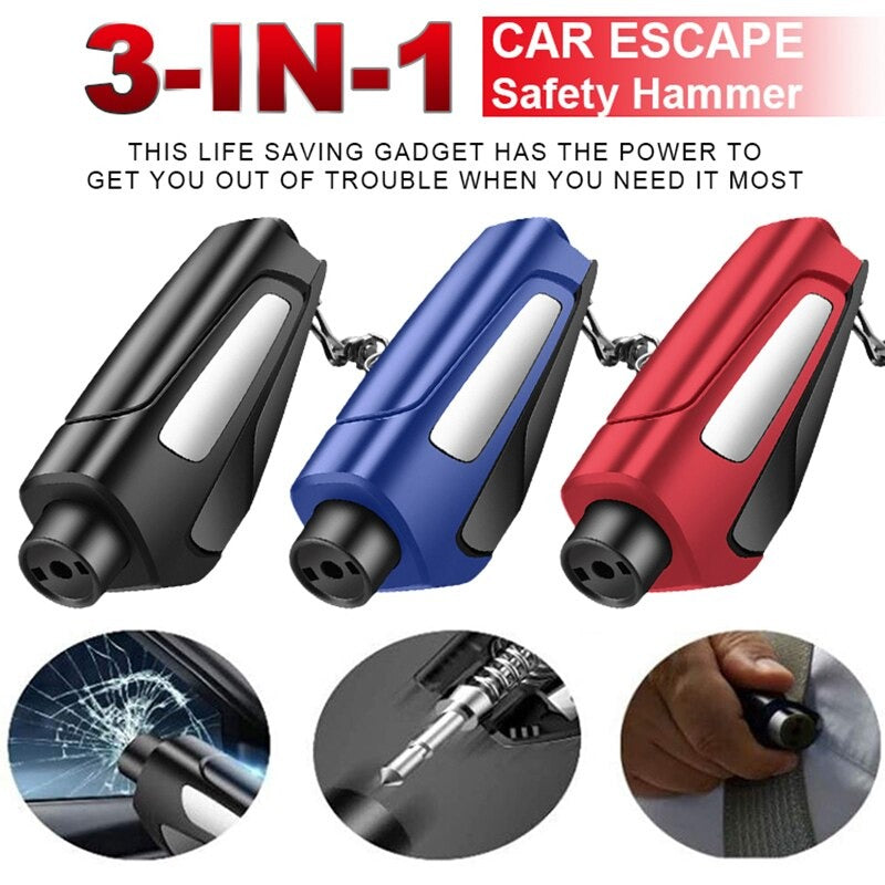 #3 in 1 Car Window Breaker | 1+1 ilmainen