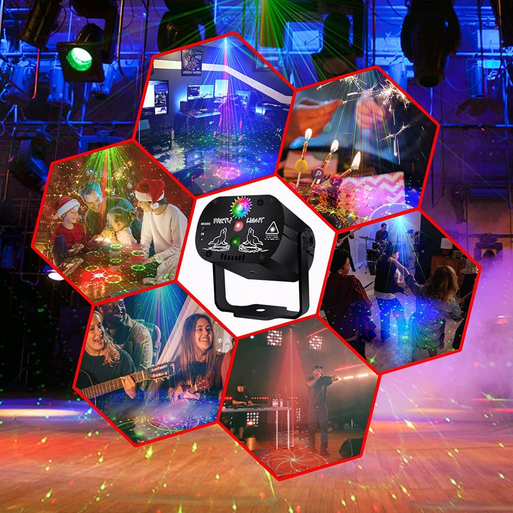 Lumo Laser Valoshow – Värikäs ja Mukautettava Valoprojektori Juhliin ja Kotiin