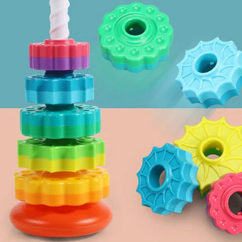 Rainbow Magic Stacking Tower™ – Värikäs oppilelu taaperoille