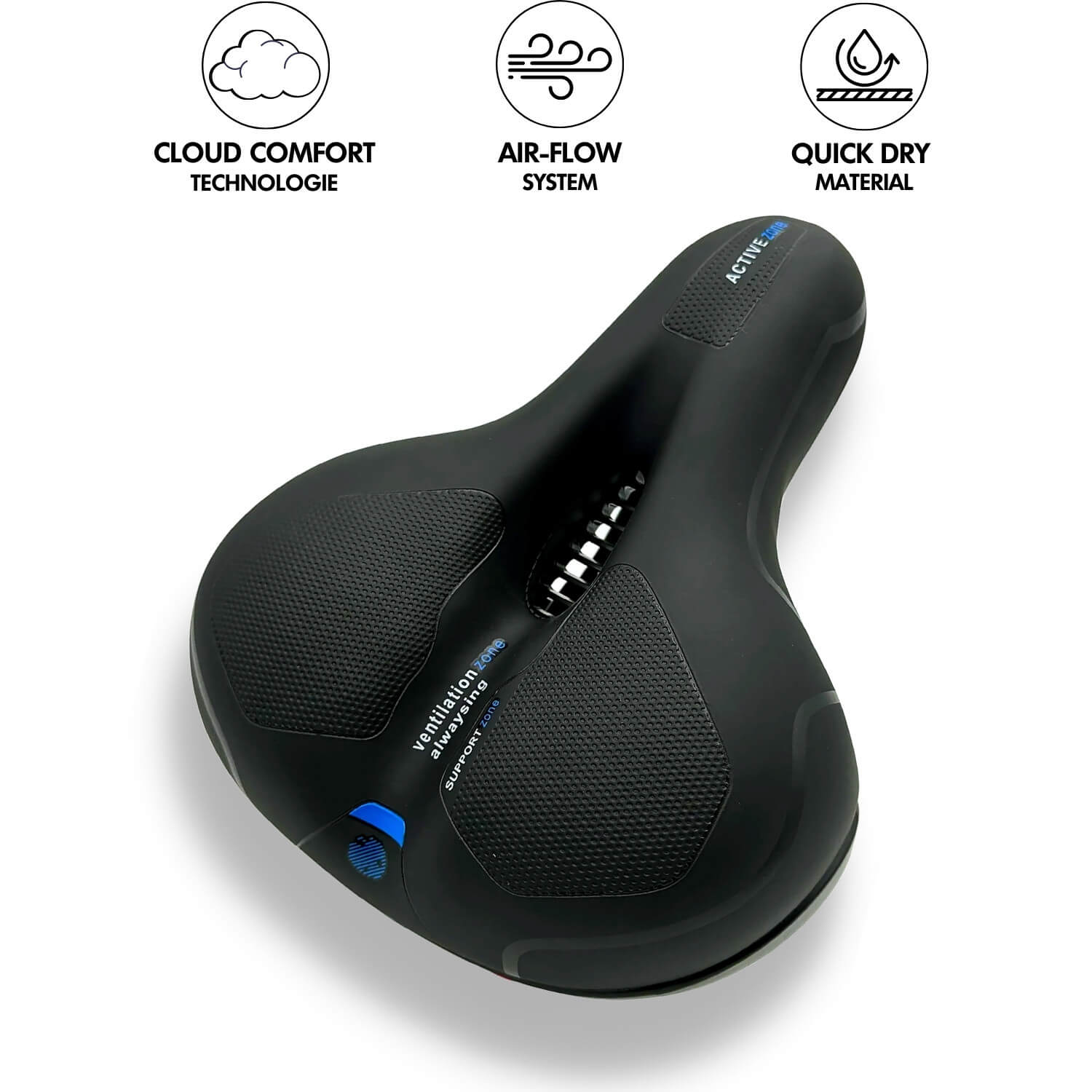 Pyöräilyistuin Ergonominen Muotoilu Maksimaalinen Mukavuus
