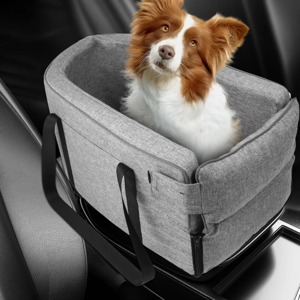 Pet Car Bag™ – Mukava ja turvallinen käsinojapeti lemmikeille autossa
