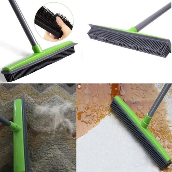 Rubber Cleaner™ – Monipintainen karvojen ja pölynpoistaja säädettävällä varrella