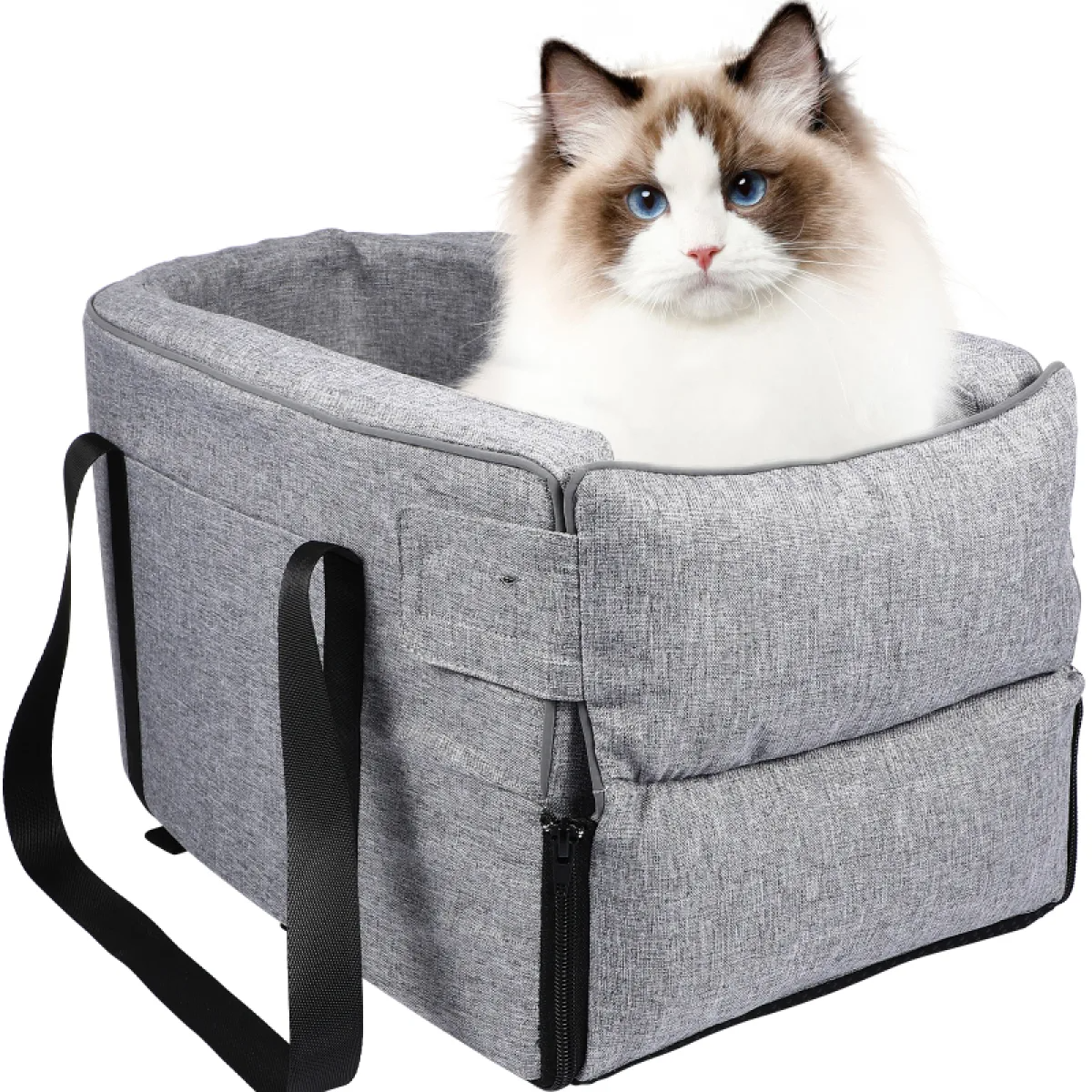 Pet Car Bag™ – Mukava ja turvallinen käsinojapeti lemmikeille autossa
