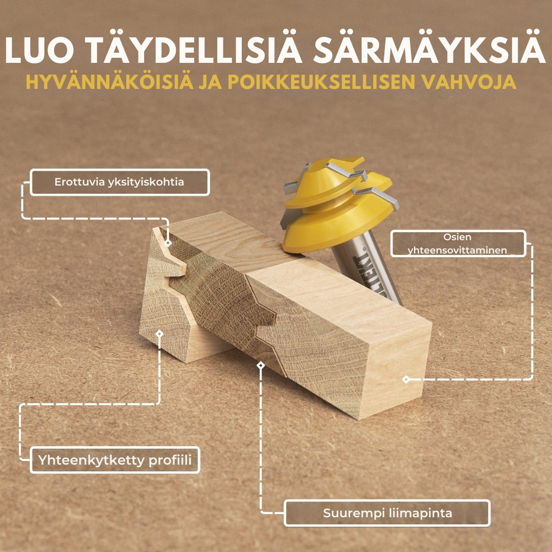 LockPro 45° Jyrsin – Lyömätöntä tarkkuutta, tinkimätöntä voimaa