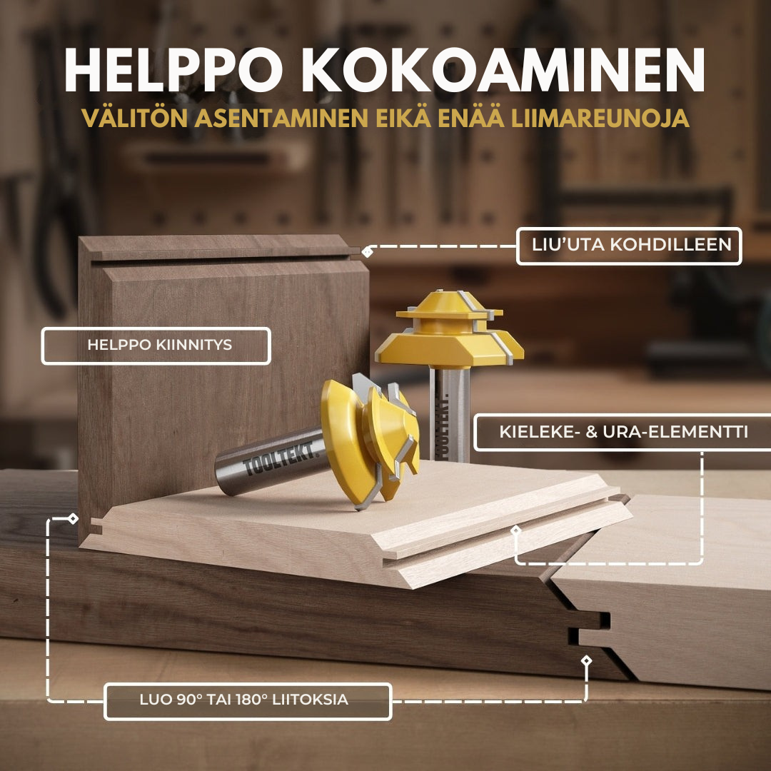 LockPro 45° Jyrsin – Lyömätöntä tarkkuutta, tinkimätöntä voimaa