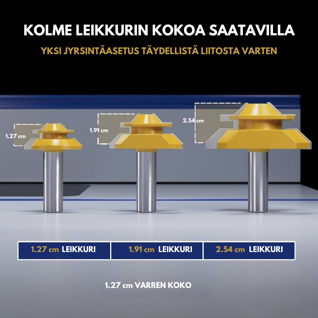LockPro 45° Jyrsin – Lyömätöntä tarkkuutta, tinkimätöntä voimaa
