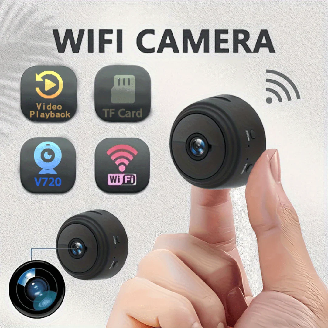Kotivalvontakamera WiFi Älytoiminnoilla ja Videotoistolla