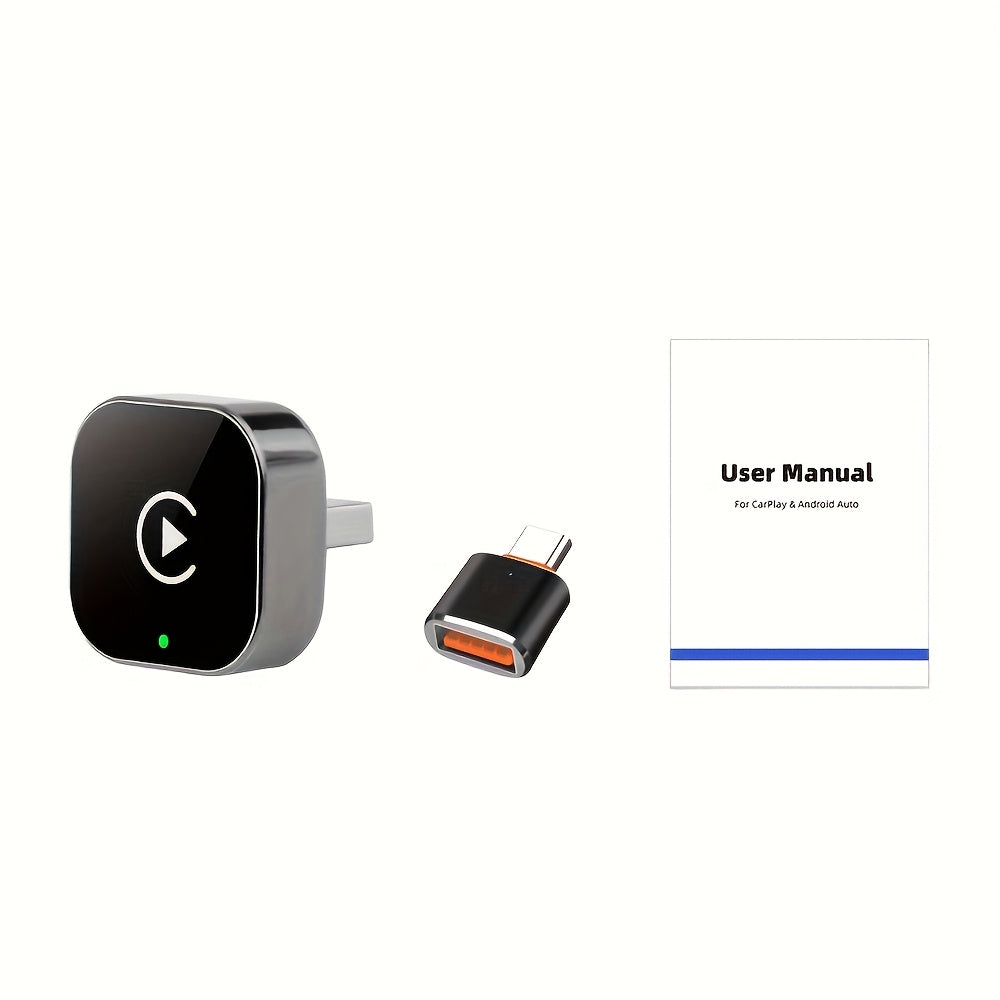 Langaton CarPlay Android Auto Adapteri 2-in-1