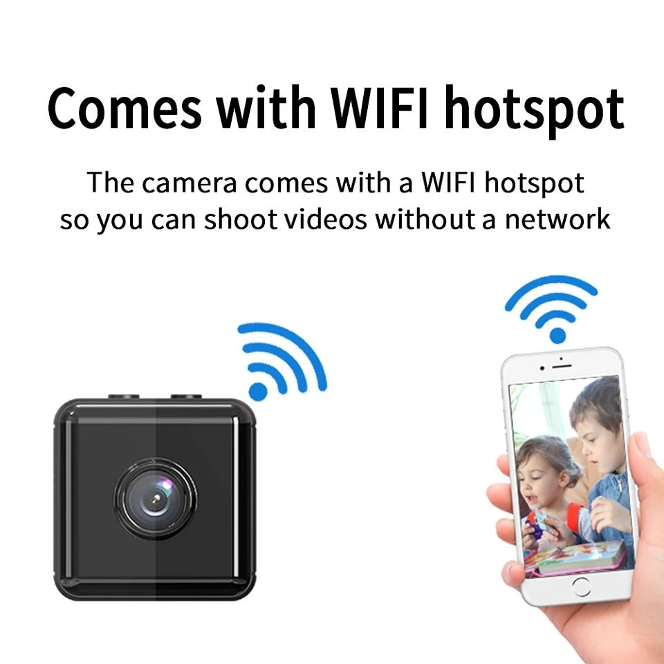 Langaton Mini Valvontakamera 1080P WiFi