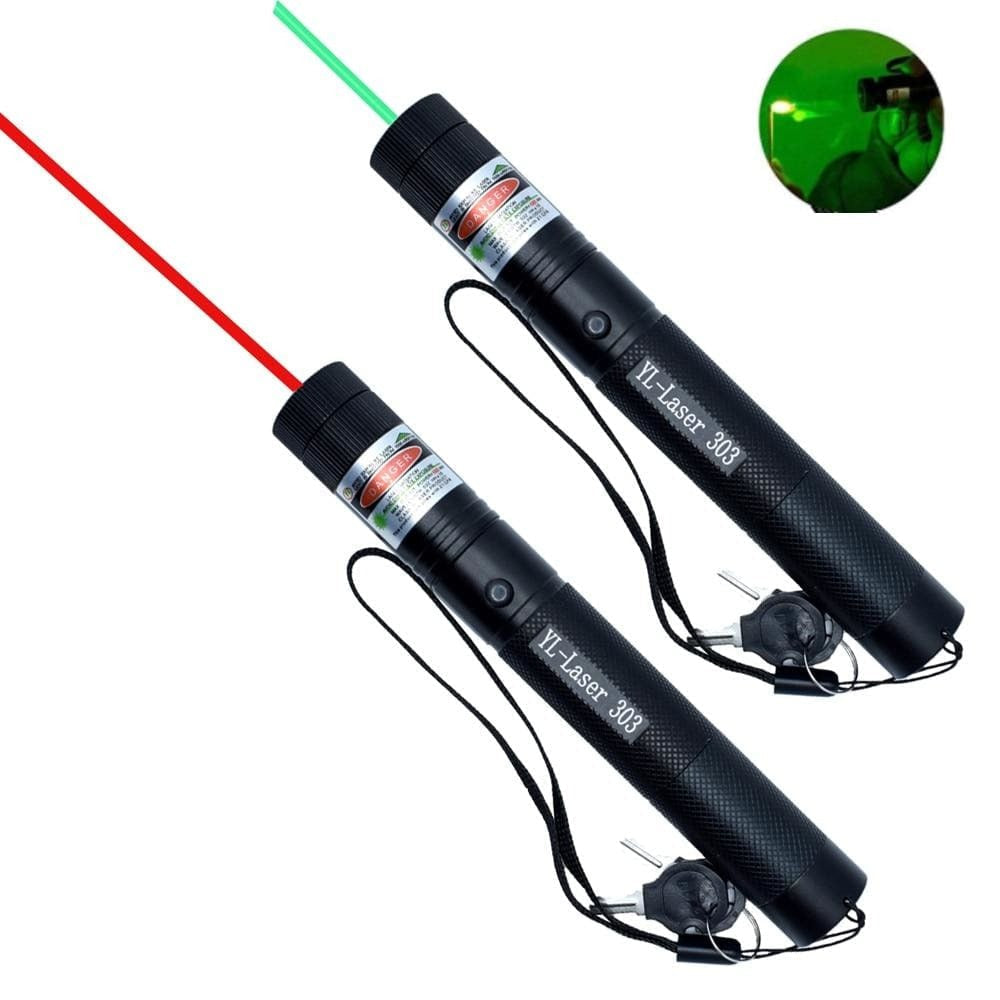 Laserosoitin LED Taskulamppu Interaktiivinen