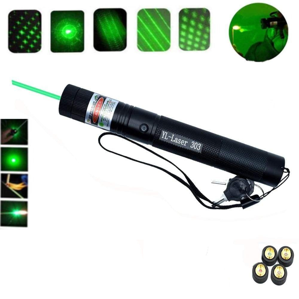 Laserosoitin LED Taskulamppu Interaktiivinen