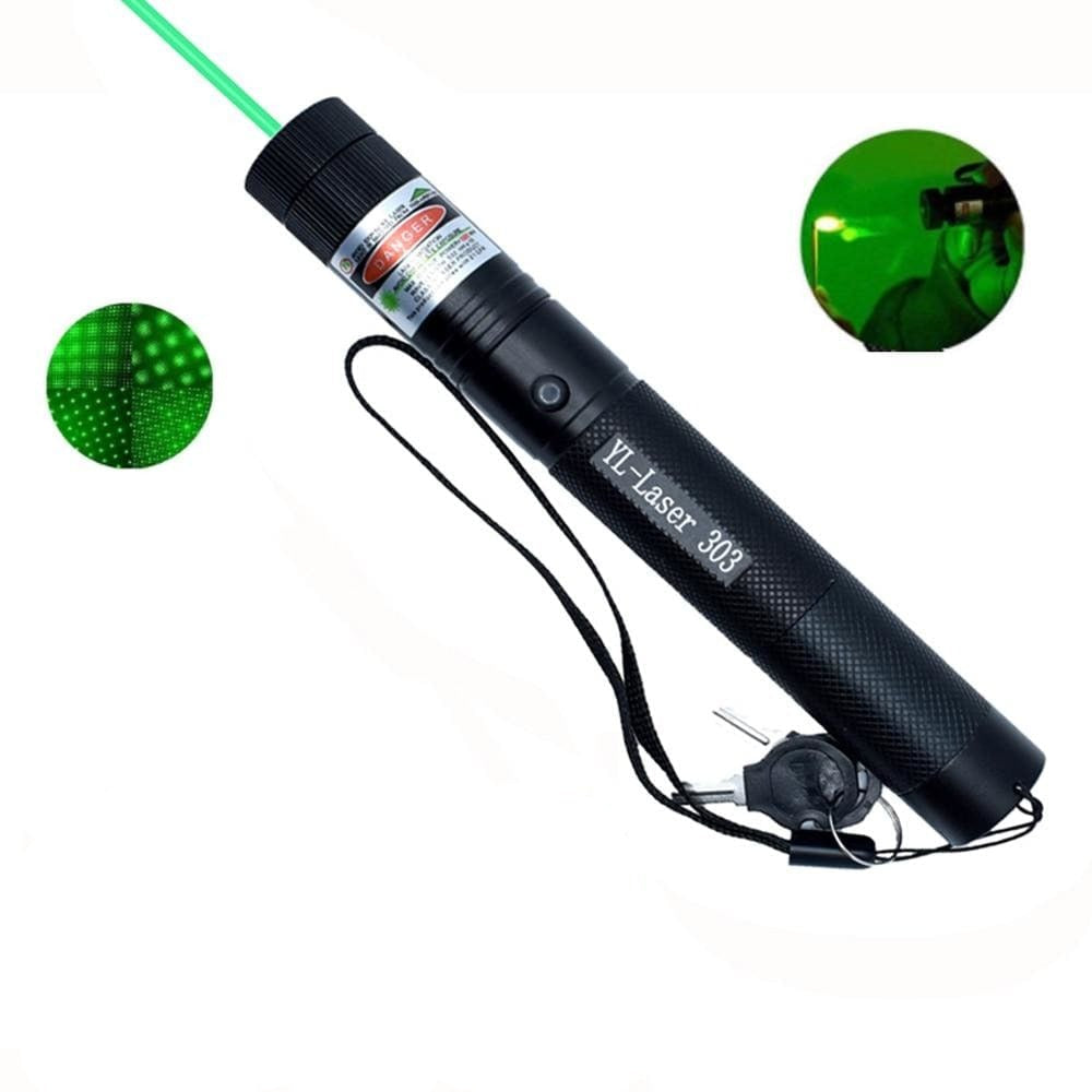 Laserosoitin LED Taskulamppu Interaktiivinen