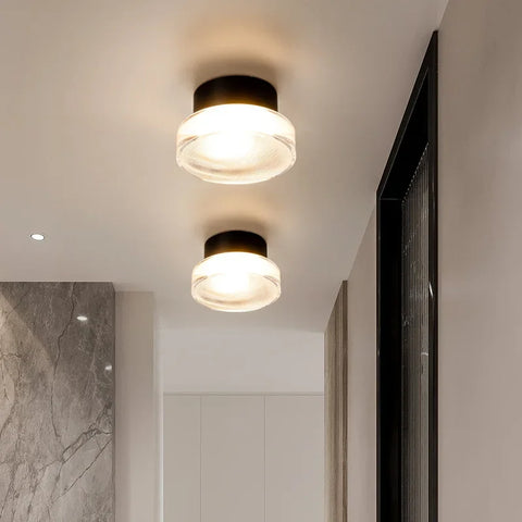 LED Seinävalaisin Moderni Pyöreä Lasi Sisäkäyttöön