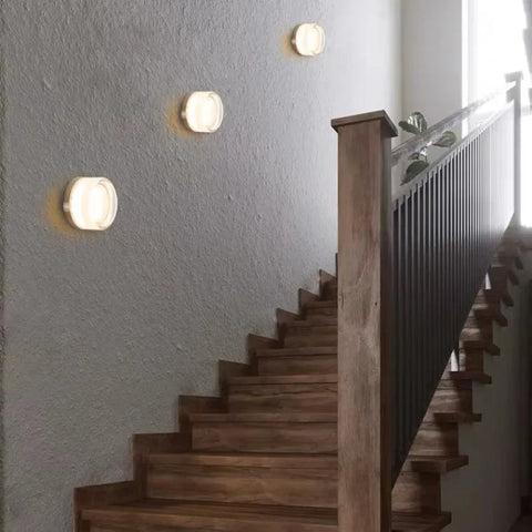 LED Seinävalaisin Moderni Pyöreä Lasi Sisäkäyttöön