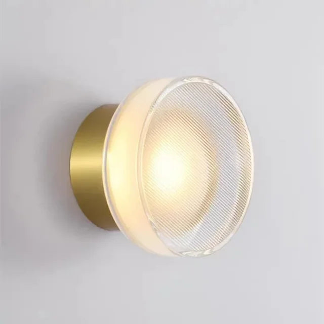 LED Seinävalaisin Moderni Pyöreä Lasi Sisäkäyttöön