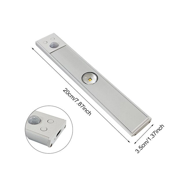 LED Seinäkohdevalo Langaton Liiketunnistin