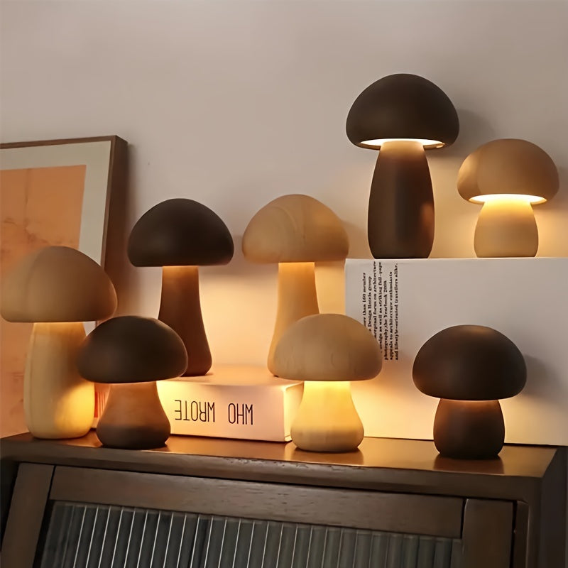 LED Sienivalo USB-ladattava Yöpöydälle ja Sisustukseen