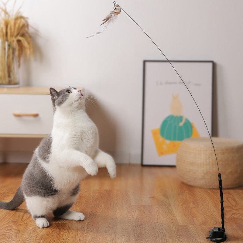 PurrChase Bird Toy – Interaktiivinen metsästyssimulaatio kissoille
