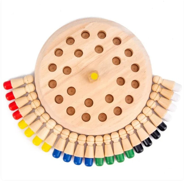 Wooden Memory Match Stick Chess™ – Klassinen muistipeli koko perheelle