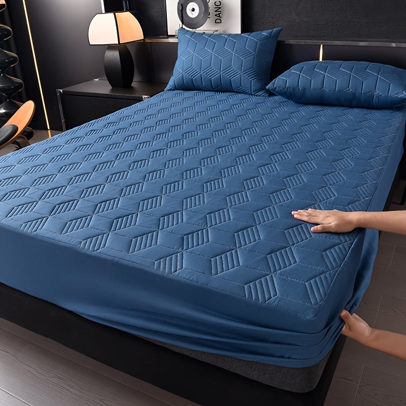 Sängynsuojus Vedenpitävä Paksu Tikattu Design