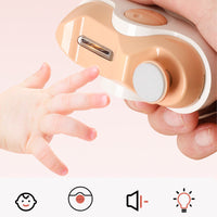#2-in-1 Sähkökäyttöinen kiillottava kynsileikkuri