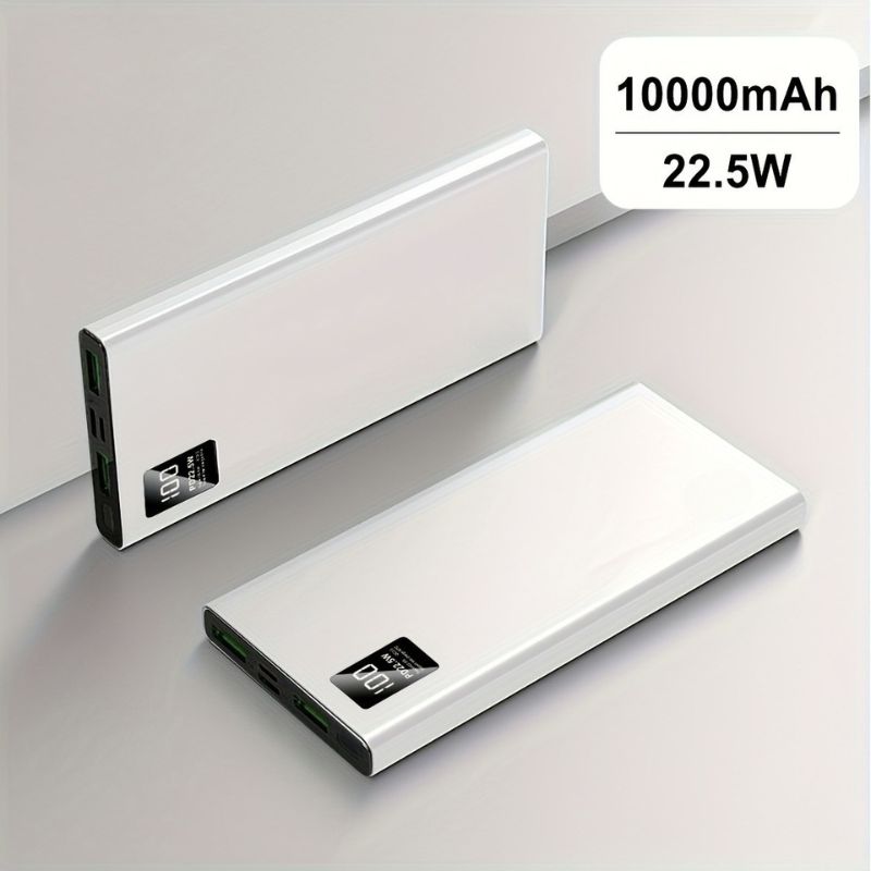 Varavirtalähde 20000mAh 22,5W Pikalataus ja LED-näyttö