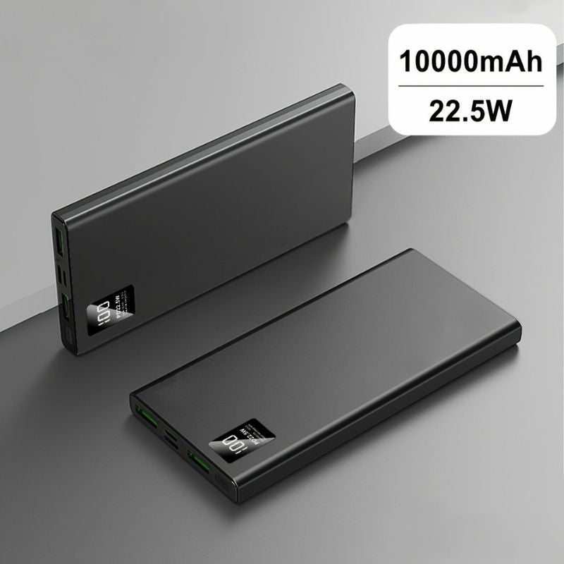 Varavirtalähde 20000mAh 22,5W Pikalataus ja LED-näyttö